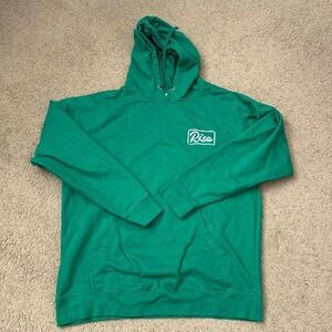 Green "Rise" hoodie